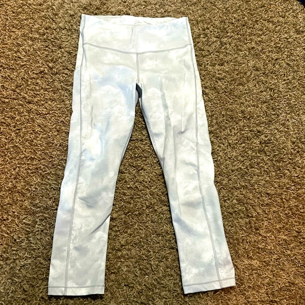 Athleta Ultimate Stash Pocket Printed Capri